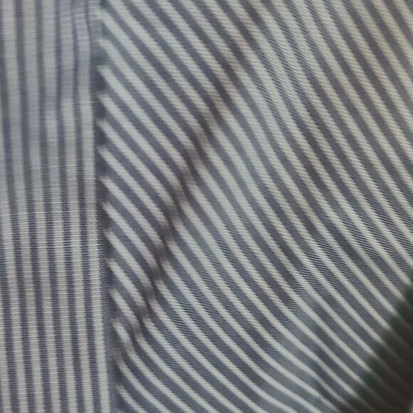 Lark & Wolff Striped Shirt Dress with pleated bib - Picture 7 of 10